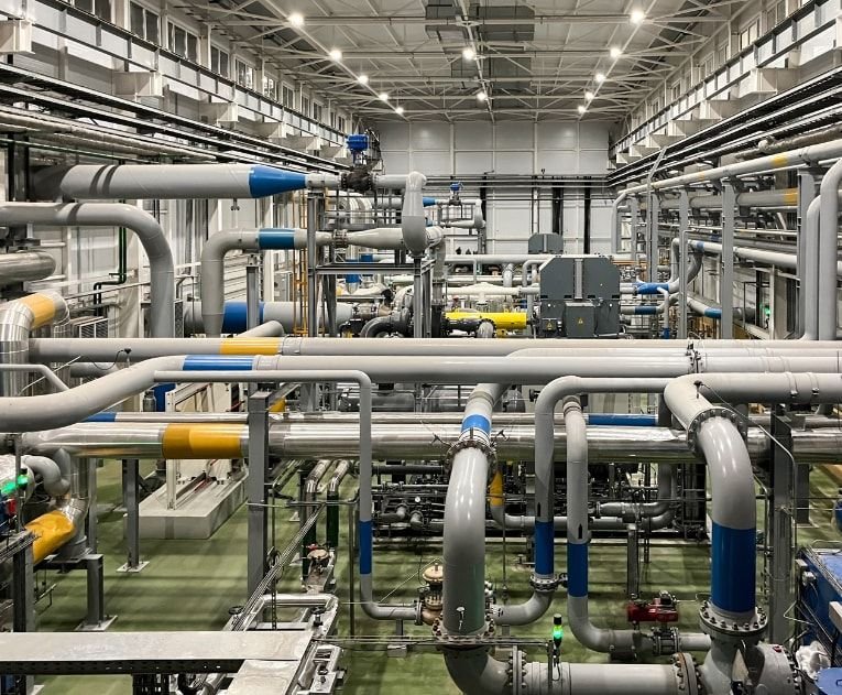 Tubería industrial de proceso